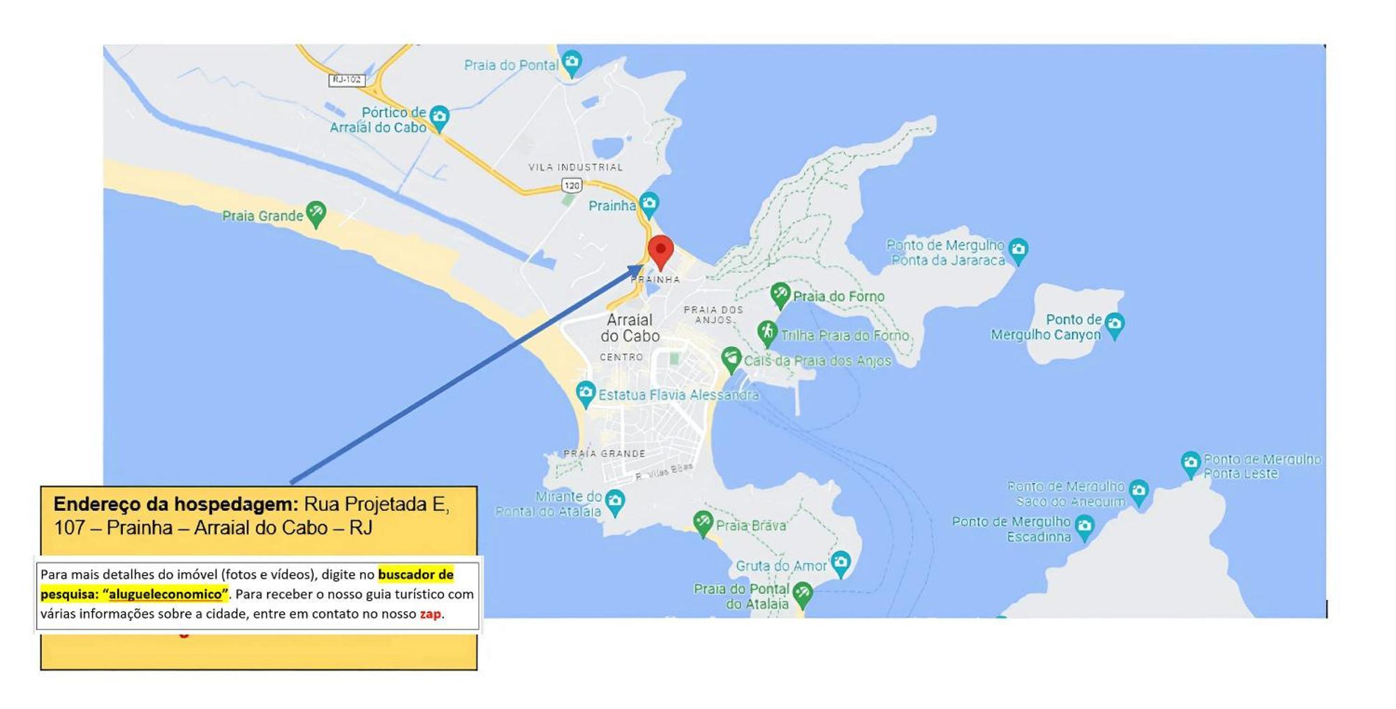 شقة Arraial Do Cabo - Prainha - Aluguel Economico المظهر الخارجي الصورة